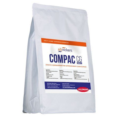 Пивний ірландський мох у таблетках Compac CG Advickers Lallemand 2кг 2020440 фото