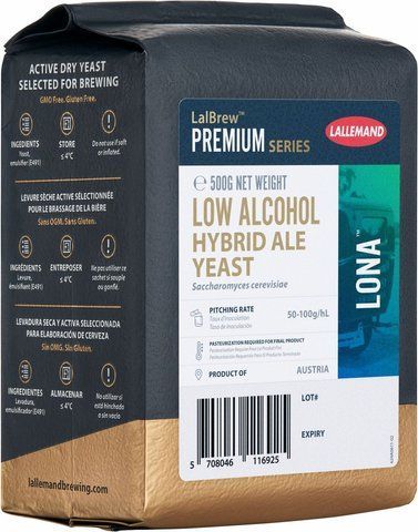 Дріжджі для безалкогольного пива Lona Lallemand 500г. 9071 фото